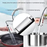 OEM Cabezal de ducha para grifo de cocina galvanizado, con función de reemplazo y piezas duraderas