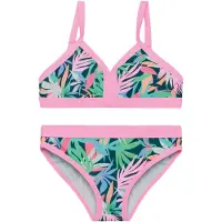 Color Kids - Kid's Junior Bikini AOP - Bikini size 128, fucsia