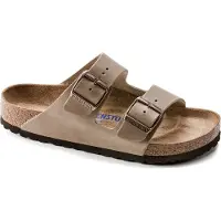 Birkenstock Sandalias Arizona Soft Footbed hombre - Marrón - 39