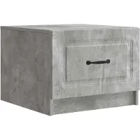 Syfax Mesa de Café Gris Hormigón 49 x 50 x 37 cm Madera de Ingeniería