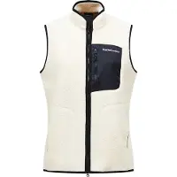 Peak Performance - Naturerush Pile Vest - Chaleco de forro polar size XL, blanco