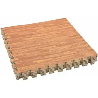 Syfax Tapete para piscina 6 uds. Madera 4,32 ㎡ Espuma EVA