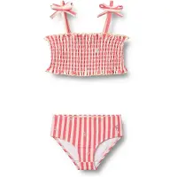 Wheat Bikini 'Carla' ecru / azul real / verde pastel / melón