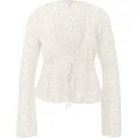 s.Oliver -qs T-shirts Offwhite Talla: XXL | Manga Larga Outlet | Mujer | Blanco