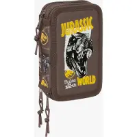 Jurassic World Estuche Jurassic World 12.5x19.5x5.5 Cm Triple