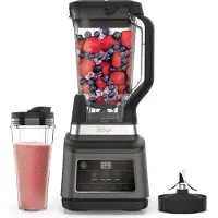 Ninja Batidora de vaso (1200 W), 2 en 1, con vaso portátil en Gris oscuro | BN750EU | de SharkNinja