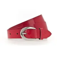Tamaris Cinturón rojo / plata