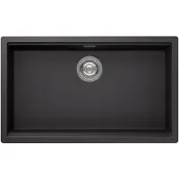 Schock Cristadur Kiruna N-100 XL U Green Line Dusk: Fregadero empotrado con control excéntrico