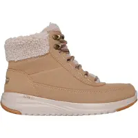 SKECHERS Botas con cordones 'Schnürstiefelette Damen 144756 CSNT Kunststoff (Synthetik) in beige' beige