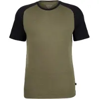 Stoic - Merino155 LaholmSt. Raglan Shirt - Camiseta de merino size S, oliva