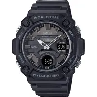 Casio Reloj Aeq-120w-1b 53.3mm 10atm Quartz Analogue/digital