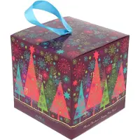 ZMILE Cosmetics Calendario de Adviento de cosméticos ZMILE: "Árboles de Navidad" – 24 sorpresas veganas para maquillaje y cuidado personal, diseño cúbico, de alta calidad, ideal para Navidad
