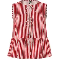Pieces Blusa Sin Mangas Jolly Tie