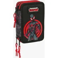 Marvel Estuche Miles Morales 12.5x19.5x5.5 Cm Triple