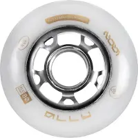 Iqon Ruedas De Patines Ally White 80 88a 4 Unidades