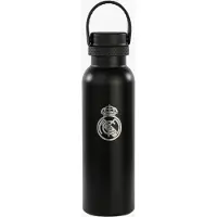 Real Madrid Botella Térmica 600 Ml Rmcf+escudo