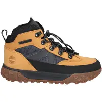 Timberland para niño. TB1A649C2311 Botines de Piel GreenStride Motion 6 marrón (35), Plano, Cordones, Casual, Outdoor, moda infantil, Timber