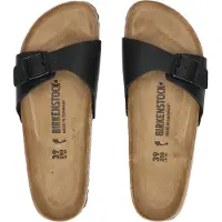 Birkenstock - Sandalias y chanclas - Madrid Birko-Flor Narrow Black para Mujer - Talla 38 - Negro