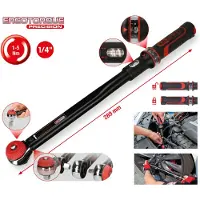 Ks Tools Llave dinamométrica ERGOTORQUE precisión de 1/4'', de 1 a 5 Nm - - 516.1402