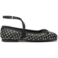 Michael Kors Collette Flex Ballet Black Talla: 38.5 | Bailarinas Outlet | Mujer | Negro