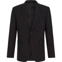 We fashion Chaqueta tipo saco para negocios negro