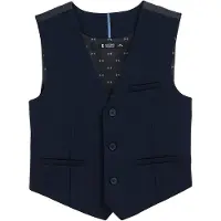 We fashion Chaleco azul oscuro