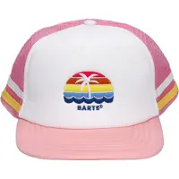 Barts - Kid's Club Cap - Gorra size 53 cm, blanco/fucsia