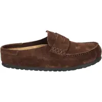 Birkenstock Zapatillas 'Naples' marrón oscuro