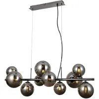 ITALUX CANELLO PND-406007-10A-BCR, lámpara colgante