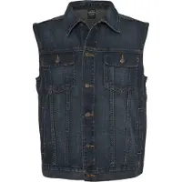 Urban Classics Chaleco azul denim