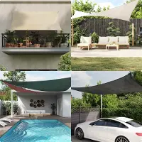 Prolenta Maison Exclusive - Vela solar de 160 g/m², forma trapezoidal, color naranja, dimensiones 3/4 x 2 metros, fabricada en HDPE