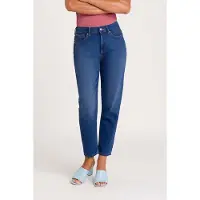 Kings Of Indigo Caroline Cropped Quennell Dark Used Talla: W26L27 | Vaqueros Rectos Outlet | Mujer