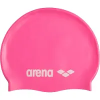 Arena - Classic Silicone - Gorro de baño rosa