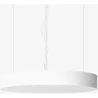 Lucis Lámpara colgante IZAR R, LED de 82W, 4000K, pantalla de acrílico blanco, compatible con DALI, modelo ZL4.IR.L4.1200M.91M, compatible con DALI2