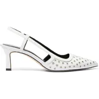 Michael Kors Alora Mid Sling Optic White Talla: 36.5 | Pumps Outlet | Mujer | Blanco