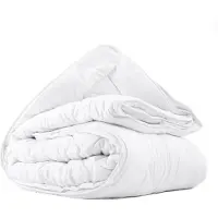 Royal Textile Sleeptime Micro Touch, edredón de 4 estaciones, color blanco - 140 x 220 cm