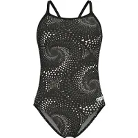 Arena - Women's Fireflow Swimsuit Lightdrop Back - Traje de baño size 36, gris/negro