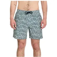 Volcom - Melange Trunk 17 - Shorts de surf size S, gris