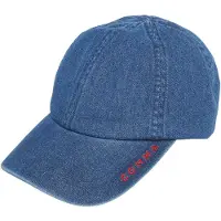 Comma Gorra azul denim / rojo