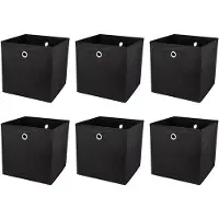 OEM Cajas de almacenamiento plegables de 30 cm, color , juego de 6 unidades