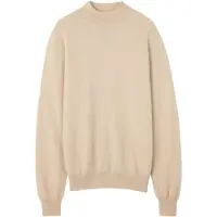 GOBI Cashmere Jersey 'Men's Essential Mock Neck Cashmere Sweater' beige