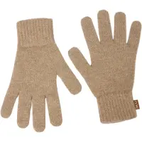 GOBI Cashmere Guantes con dedos 'Essential Knit Cashmere Gloves' taupe