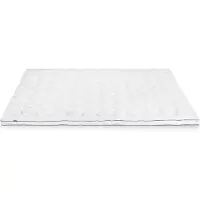 Beautissu Base para colchón BeauNuit MT, tamaño 180x200 cm, color blanco, compatible con colchones de hasta 40 cm de altura