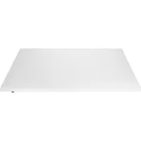 Beautissu BeauNuit MT Lux, almohadilla para colchón, 100x200 cm, blanca, hasta 30 cm de grosor, 7 zonas