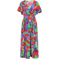 Aleida Vestido azul / jade / lila / rosa