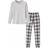 LOREZA Pijama 'Mädchen Schlafanzug Joana' mezcla de colores