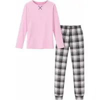 LOREZA Pijama 'Mädchen Schlafanzug Johanna' mezcla de colores