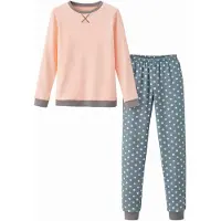 LOREZA Pijama 'Mädchen Schlafanzug Jolanda' mezcla de colores