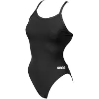 Arena - Women's Team Swimsuit Challenge Solid - Traje de baño size 42, negro
