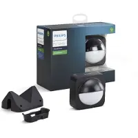 Philips Sensor exterior , para montaje en pared, uso exterior, color negro, grado de protección IP54, material: plástico, grado de protección IP54